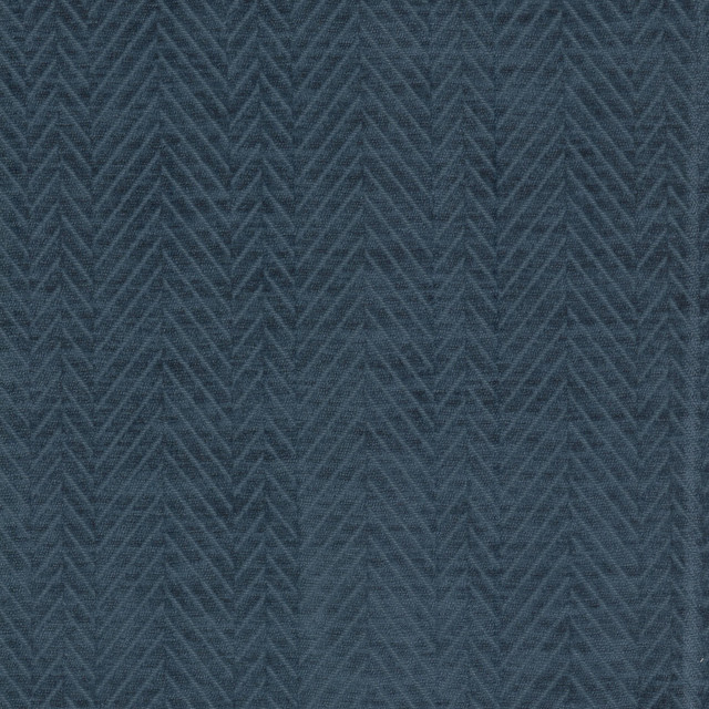 Nassau 2 Ocean by Stout Designer Fabric RAINBOW LIBRARY CADET/INDIGO 100%POL INDIA Horizontal: 3.500 and Vertical: 0.500 55 in - Swanky Fabrics -