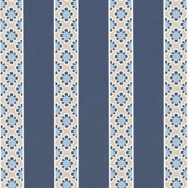 W06Vl Entice 4 Navy by Aoc Designer Wallcovering ART OF COLOR HERITAGE WALLPAPER II 100%PA USA Horizontal: 5.375 and Vertical: 2.000 27 in - Swanky Fabrics -