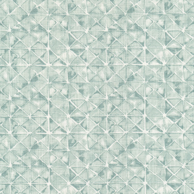 Smyrna 2 Glacier by Stout Designer Fabric RAINBOW LIBRARY VAPOR/SEAGLASS 100%COT PAKISTAN Horizontal: 5.750 and Vertical: 4.250 54 in - Swanky Fabrics -
