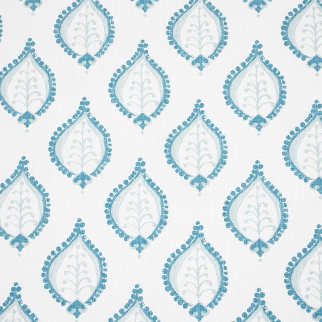 Gentle 4 Aqua by Aoc Designer Fabric THE ART OF COLOR HERITAGE II 100%COT USA FLAME RETARDANT-U.F.A.C. CLASS 1 WYZENBEEK 30 000 DOUBLE RUB WEAR TEST (HEAVY DUTY) Horizontal: 6.625 and Vertical: 7.000 54 in - Swanky Fabrics -
