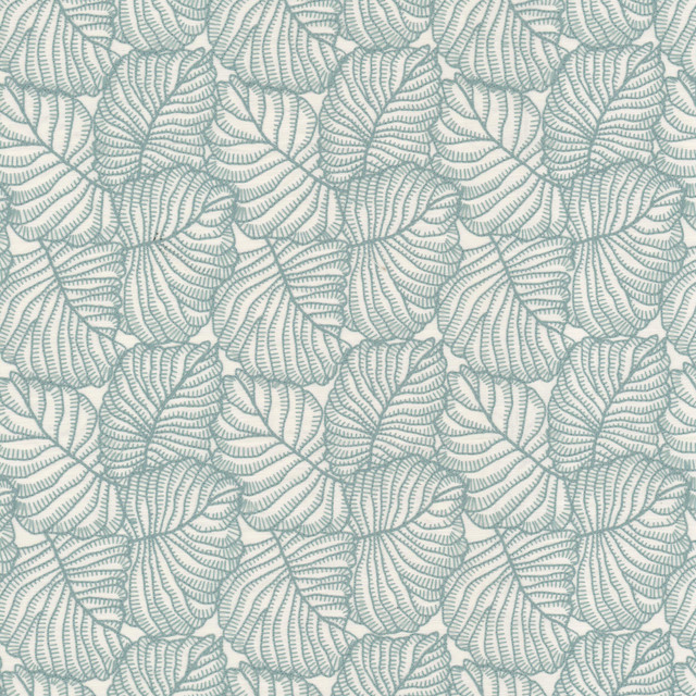 Frisco 1 Aqua by Stout Designer Fabric RAINBOW LIBRARY VAPOR/SEAGLASS 100%COT %PEMB INDIA Horizontal: 5.750 and Vertical: 7.500 52 in - Swanky Fabrics -