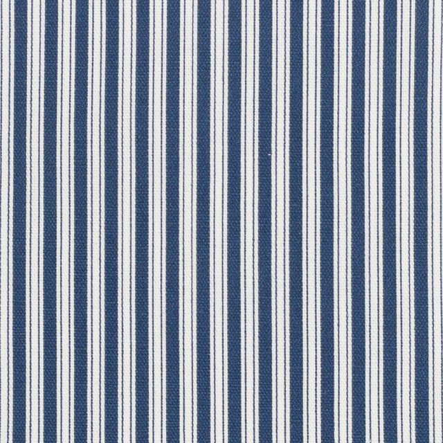 Forge 2 Navy by Stout Designer Fabric JUST STRIPES DENIM/SLATE 100%COT USA PERFORMANCE RATED FABRIC WYZENBEEK 30 000 DOUBLE RUB WEAR TEST (HEAVY DUTY) Horizontal: 0.375 and Vertical: 0.000 56.5 in - Swanky Fabrics -