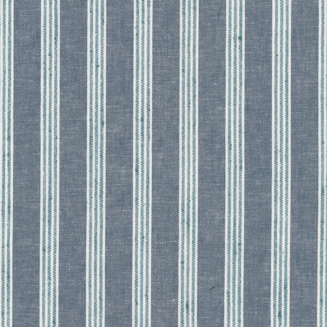 Bequest 2 Lake by Stout Designer Fabric RAINBOW LIBRARY CADET/INDIGO 57%POL 43%COT INDIA Horizontal: 1.750 and Vertical: 0.000 54 in - Swanky Fabrics -