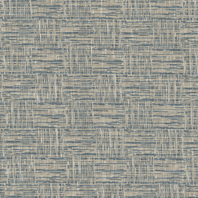 Amazement 2 Wedgewood by Stout Designer Fabric RAINBOW LIBRARY CADET/INDIGO 68%POL 32%COT INDIA Horizontal: 13.500 and Vertical: 6.500 54 in - Swanky Fabrics -