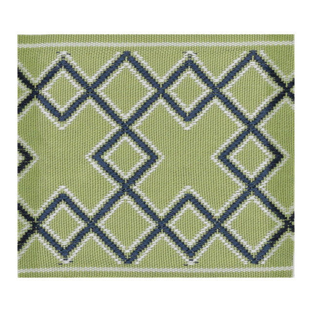 Diamonds Tape 4 Seedling by Stout Designer Trim SMALL WONDERS TRIM 52%SVI 48%POL CHINA Horizontal: 1.750 and Vertical: 0.000 3.25 in - Swanky Fabrics -