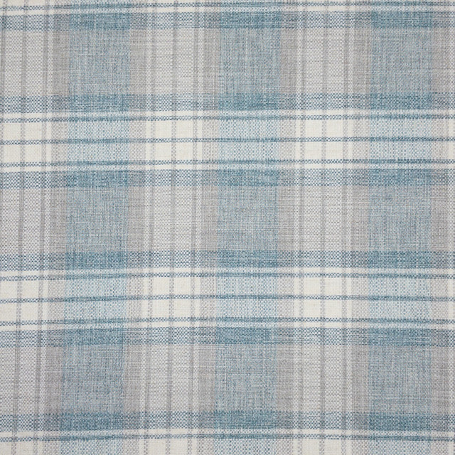 Hayfield 1 Aqua by Stout Designer Fabric COMFORTABLE LIVING BAHAMA/CARIBBEAN 87%POL 8%COT 5%LIN INDIA CATB 117-2013 WYZENBEEK 30 000 DOUBLE RUB WEAR TEST (HEAVY DUTY) Horizontal: 7.625 and Vertical: 7.000 54 in - Swanky Fabrics -