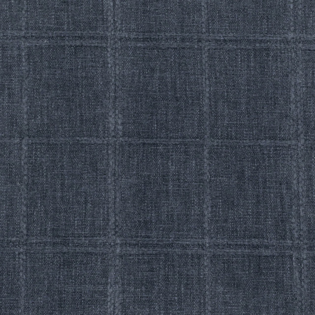 Havana 4 Navy by Stout Designer Fabric COMFORTABLE LIVING HAZE/NAVY 50%COT 50%POL INDIA MARTINDALE WEAR TEST (50 000 CIRCULAR RUBS) Horizontal: 4.000 and Vertical: 4.500 54 in - Swanky Fabrics -