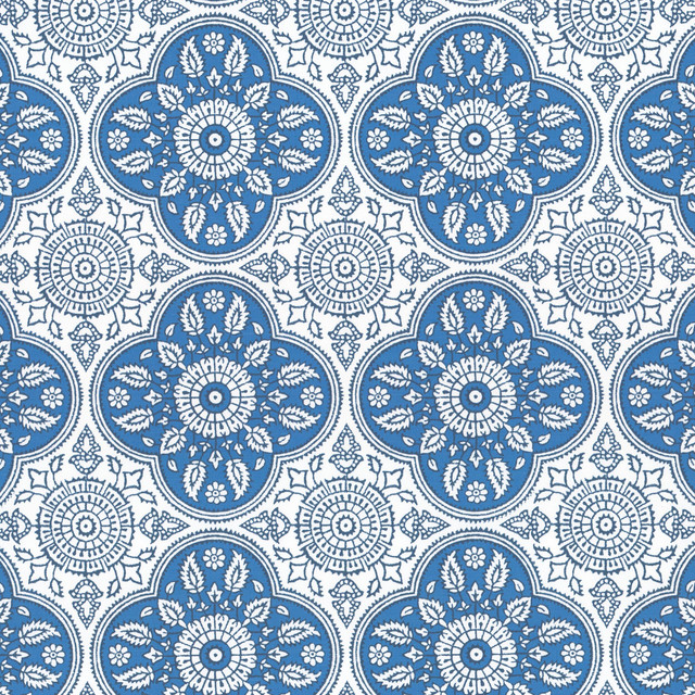 W7849 Tucson 3 Bluebird by Aoc Designer Wallcovering ART OF COLOR WELL KEPT SECRET WALLPAPER 100%PA USA Horizontal: 6.750 and Vertical: 6.750 27 in - Swanky Fabrics -