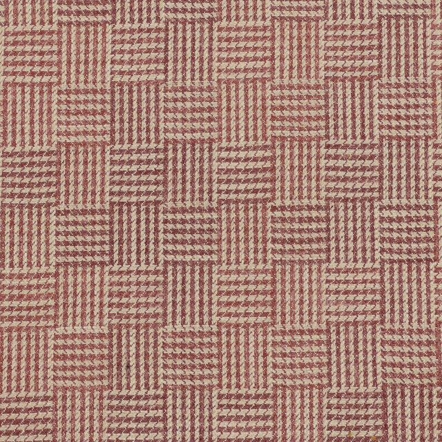 Gertrude 1 Rasberry by Stout Designer Fabric COMFORTABLE LIVING QUARTZ/TILE 67%POL 18%COT 15%LIN INDIA WYZENBEEK 8 000 DOUBLE RUB WEAR TEST (LIGHT DUTY) FLAME RETARDANT-U.F.A.C. CLASS 1 CATB 117-2013 Horizontal: 3.500 and Vertical: 2.000 54 in - Swanky Fabrics -