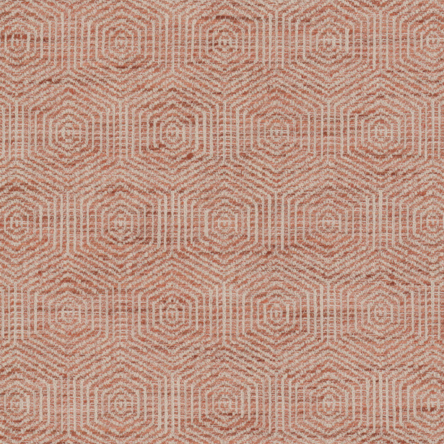 Spellbound 4 Tile by Stout Designer Fabric RAINBOW LIBRARY GINGER/POPPY 100%POL INDIA WYZENBEEK 50 000 DOUBLE RUB WEAR TEST (HEAVY DUTY) Horizontal: 2.625 and Vertical: 4.875 54 in - Swanky Fabrics -