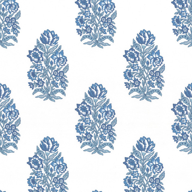 W7850 Vicarro 1 Bluebird by Aoc Designer Wallcovering ART OF COLOR WELL KEPT SECRET WALLPAPER 100%PA USA Horizontal: 9.000 and Vertical: 10.000 27 in - Swanky Fabrics -