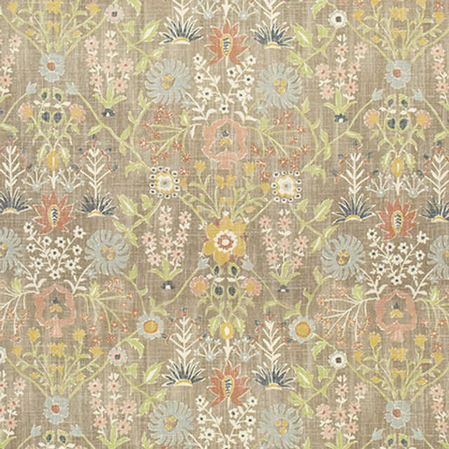 Day Of Magic Vintage by Carole Designer Fabric Artisan 69% Polyester, 23% Viscose, 8% Linen CHINA 12,000 Wyzenbeek Double Rubs 27" V, 27" H 55" - Swanky Fabrics -