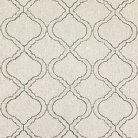 Opening Ceremony Spa by Carole Designer Fabric Dewdrop 50% Polyester, 25% Viscose, 17% Cotton, 8% Linen India N/A 9 1/4" V, 10 3/4" H 53" - Swanky Fabrics -