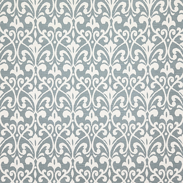 Prince Of Shy Blue by Carole Designer Fabric Dewdrop 100% Cotton Pakistan 30,000 WYZENBEEK DOUBLE RUBS 8 1/2" V, 6 3/4" H 54" - Swanky Fabrics - Prince Of Shy Blue by Carole Designer Fabric Dewdrop 100% Cotton Pakistan 30,000 WYZENBEEK DOUBLE RUBS 8 1/2" V, 6 3/4" H 54" - Swanky Fabrics -