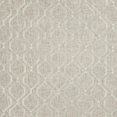 Be Connected Granite by Carole Designer Fabric Earth & Stone Base: 70% Polyester, 30% Cotton. Embr: 100% Polyester India 20,000 WYZENBEEK DOUBLE RUBS 3" V, 3 3/4" H 54" - Swanky Fabrics -