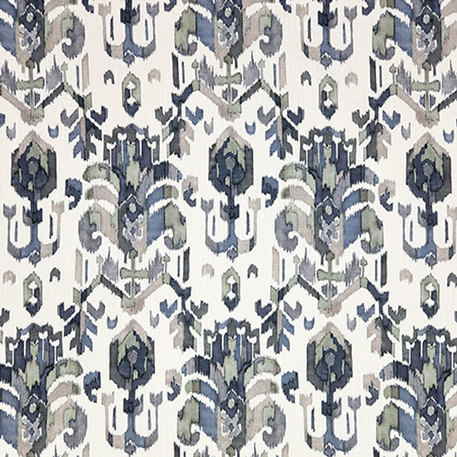 Marchington Midnight by Carole Designer Fabric Earth & Stone 100% Polyester Printed In Usa 33,000 WYZENBEEK DOUBLE RUBS 27 3/4" V, 7 1/2" HD 56" - Swanky Fabrics -