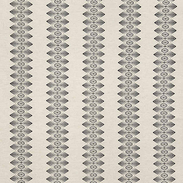 Will It End Ebony by Carole Designer Fabric Earth & Stone Base: 38% Viscose, 31% Polyester, 31% Linen. Embr: 100% Rayon China 36,000 WYZENBEEK DOUBLE RUBS 1" V, 5" H 54" - Swanky Fabrics -