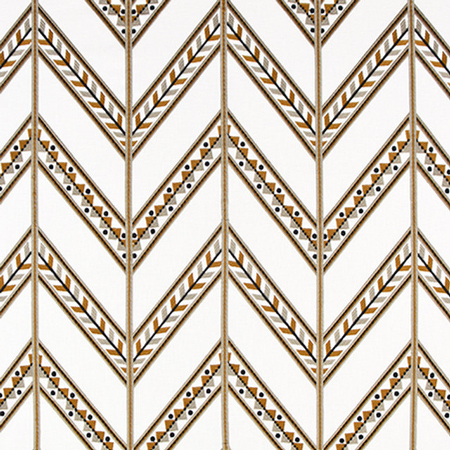 At This Moment Hickory by Carole Designer Fabric Harvest 60% Polyester, 40% Cotton India N/A 15 1/8" V, 12 3/8" H 50.75" - Swanky Fabrics - At This Moment Hickory by Carole Designer Fabric Harvest 60% Polyester, 40% Cotton India N/A 15 1/8" V, 12 3/8" H 50.75" - Swanky Fabrics -