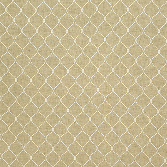 Cup Of Tea Patina by Carole Designer Fabric In The Details 78% Polyester, 14% Cotton, 8% Linen India N/A 3" V, 2 1/4" H 54" - Swanky Fabrics -