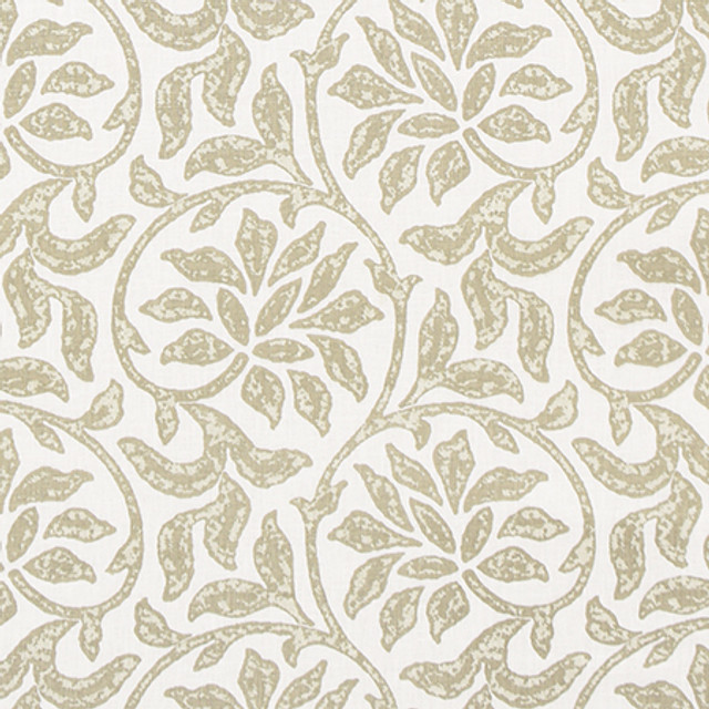 Caswell Bay Linen by Carole Designer Fabric Moonstone 70% Cotton, 25% Polyester, 5% Linen India N/A 10 1/2" V, 10 3/4" H 54" - Swanky Fabrics -