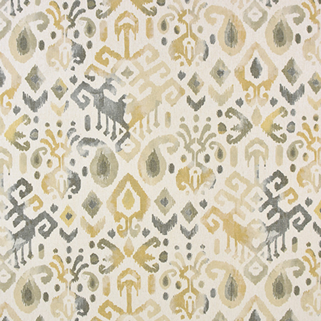 Change The World Taupe by Carole Designer Fabric Moonstone 50% Polyester, 24% Cotton, 14% Linen, 12% Viscose Turkey 45,000 Martindale Circular Rubs 25 1/2" V, 13 1/2" H 54" - Swanky Fabrics -
