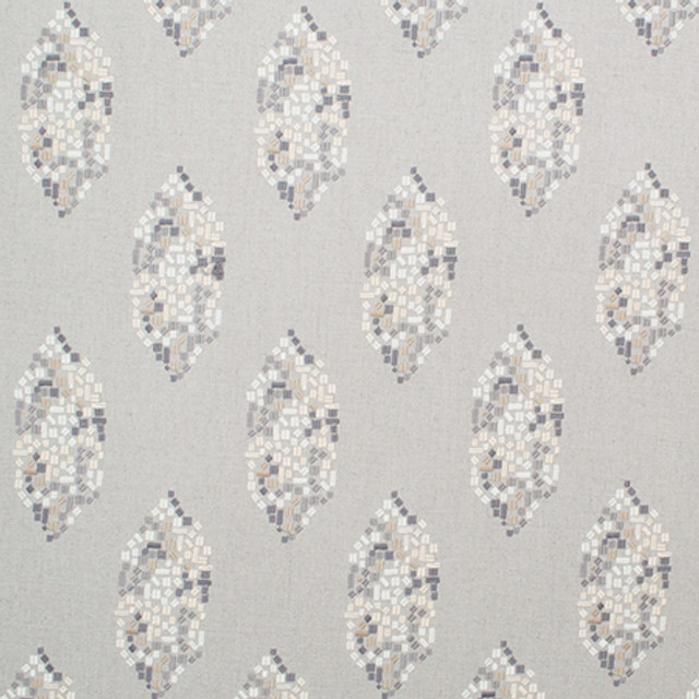 Confetti Party Glacier by Carole Designer Fabric Moonstone 36% Polyester, 26% Cotton, 22% Viscose, 16% Linen China 30,000 Wyzenbeek Double Rubs 11 3/4" V, 8 1/2" H 52" - Swanky Fabrics -