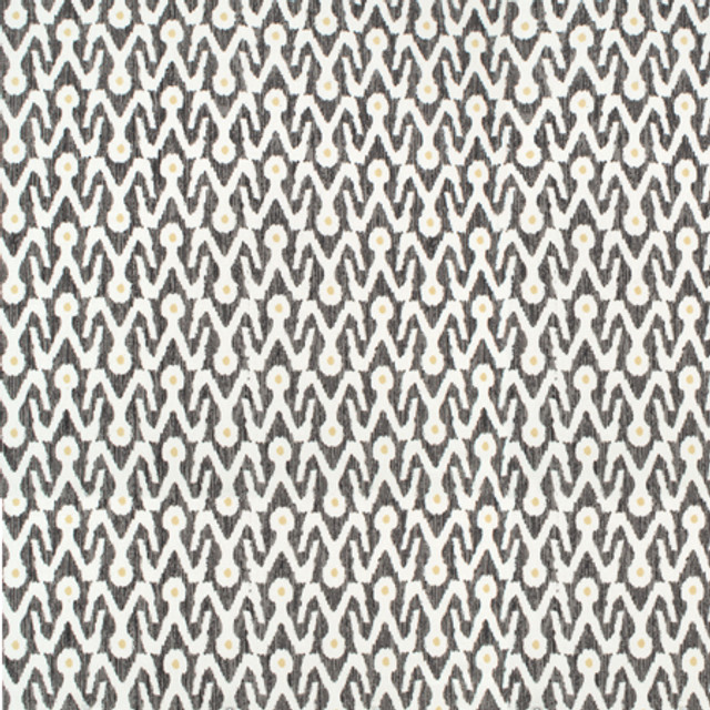 Together With You Charcoal by Carole Designer Fabric Moonstone 100% Cotton India N/A 9" V, 13 1/2" H 54" - Swanky Fabrics -