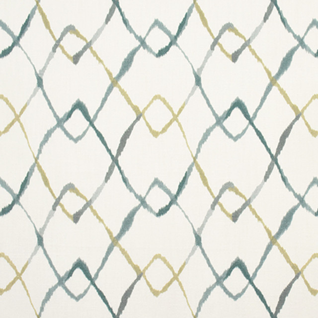 Stunning Speed Patina by Carole Designer Fabric Prisma 100% Cotton INDIA 12,000 Wyzenbeek Double Rubs 13 3/4" V, 27 1/2" H 54" - Swanky Fabrics -