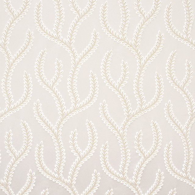 In Its Path Champagne by Carole Designer Fabric Radiance 100% Polyester India N/A 20 1/2" V, 9 1/2" H 54" - Swanky Fabrics -
