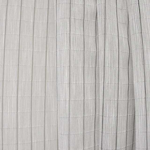 Square One Dove by Carole Designer Fabric Sheer Luxury 66% Cotton, 34% Polyester INDIA N/A 1 1/4" V, 1 3/8" H 116" - Swanky Fabrics -