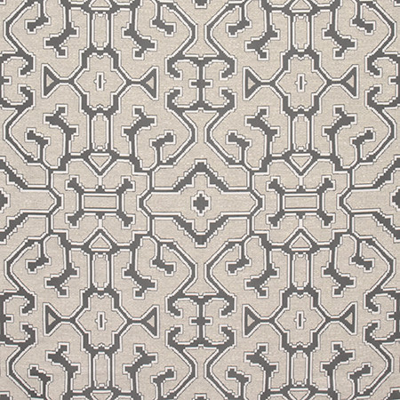 Treasure Box Gunmetal by Carole Designer Fabric State Of The Art 58% Polyester, 27% Viscose, 15% Cotton INDIA N/A 16 3/8" V, 12 3/4" H 51.5" - Swanky Fabrics -