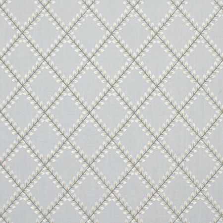 Diamond Petals Mist by Carole Designer Fabric Wellington Base: 100% Polyester. Embr: 100% Viscose INDIA 51,000 Wyzenbeek Double Rubs 6" V, 5 3/8" H HD 55" - Swanky Fabrics -