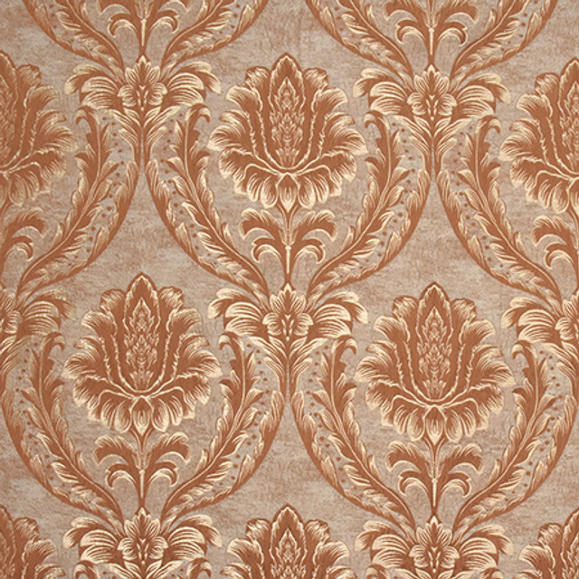 Place Among Paprika by Carole Designer Fabric Wellington 100% Polyester CHINA N/A 21 1/2" V, 14" H 55" - Swanky Fabrics -
