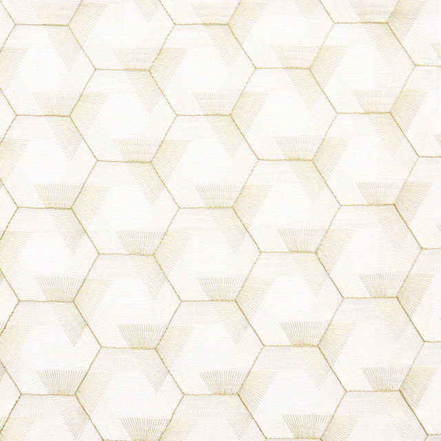 VEDIC 221 HICKORY by Maxwell Designer Fabric COLOR THEORY-VOL.VI ALABASTER 82% POLYESTER/18% COTTON INDIA  V-3.25"H-5.25" 54"  - Swanky Fabrics -