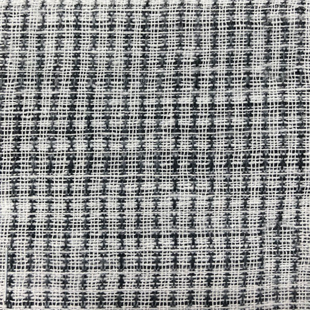 Pickwick Wide-Width Sheer White Pepper by RM CoCo Designer Fabric Room With A View 100% Polyester See Sample 0 Horizontal: 00.2 118  - Swanky Fabrics -