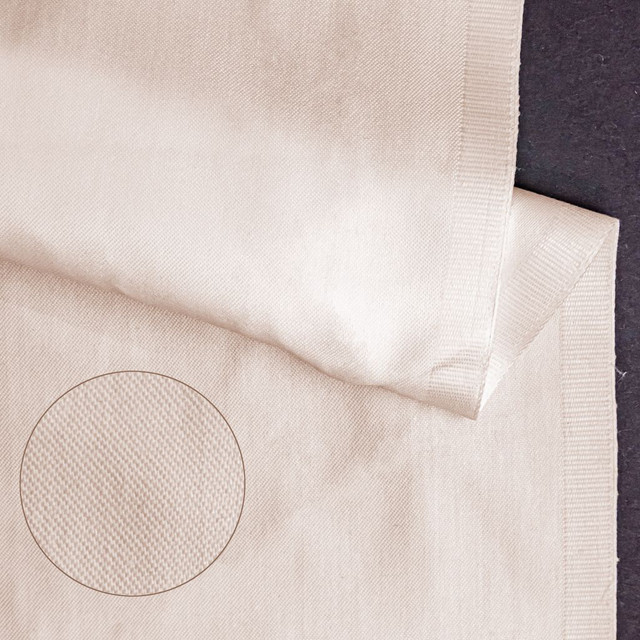 Rm Designer Super Sateen Pale Ivory by RM CoCo Designer Fabric RM COCO Designer Linings 52% Cotton 48% Polyester See Sample 0 Horizontal: 0 and Vertical: 0 54 - Swanky Fabrics -