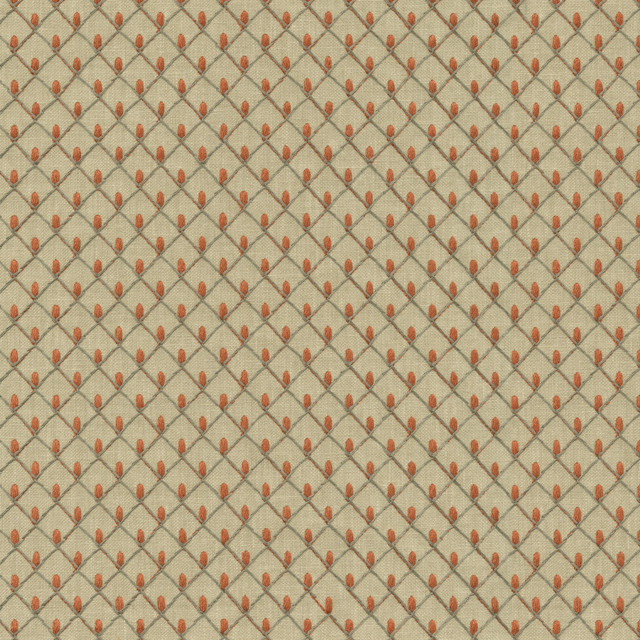 Picot Emb Flame 411846 by PKL Studio Designer Fabric Base 50% Polyester, 50% Cotton Emb 100% Rayon India 51000 Horizontal: 1 and Vertical: 1 55 - Swanky Fabrics -