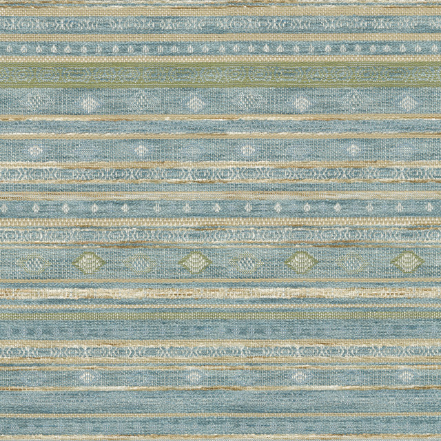Trailhead Stripe Celestial 412831 by PKL Studio Designer Fabric 82% polyester, 18% cotton India 51000 Horizontal: 3.38 and Vertical: 15.5 54 - Swanky Fabrics -