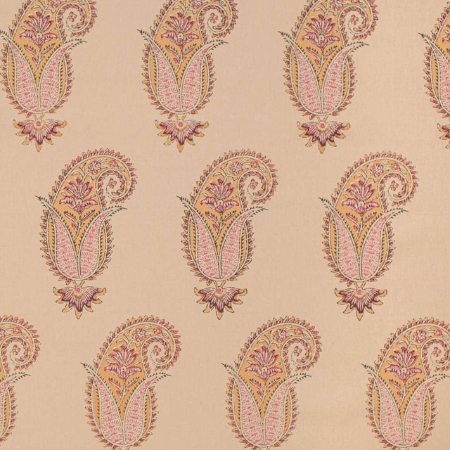 CB900-130 by Charlotte Designer Fabric Shades of Redwood 100% Cotton India Exceeds 30,000 Wyzenbeek Rubs (Heavy Duty) Horizontal 6.75" x Vertical 24" 54 Inches - Swanky Fabrics -