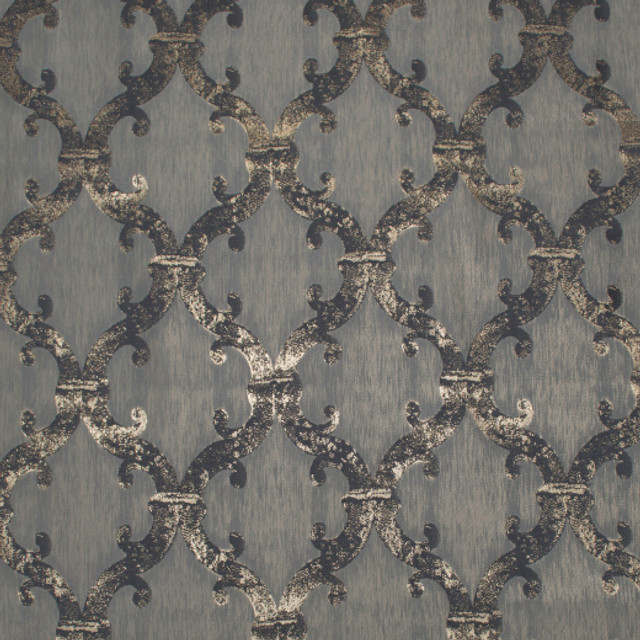 Dazzle - Damask - Blue Gold by Europatex Designer Fabric Dazzle 100% Polyester China See Sample Horizontal: N/A and Vertical: N/A 118.00 inches  - Swanky Fabrics - Dazzle - Damask - Blue Gold by Europatex Designer Fabric Dazzle 100% Polyester China See Sample Horizontal: N/A and Vertical: N/A 118.00 inches  - Swanky Fabrics -