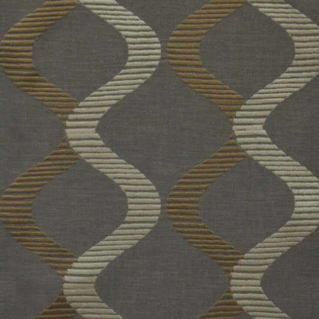 Oriana-A-Grain by Europatex Designer Fabric Oriana 80% Polyester / 10% Linen / 10% Viscose Embroidery China See Sample Horizontal: N/A and Vertical: N/A 55.00 inches  - Swanky Fabrics -