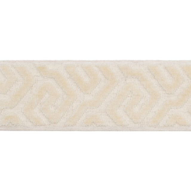 Agos - Pearl by Europatex Designer Fabric Agos 100% Polyester China See Sample Horizontal: N/A and Vertical: N/A 3.50 inches  - Swanky Fabrics -