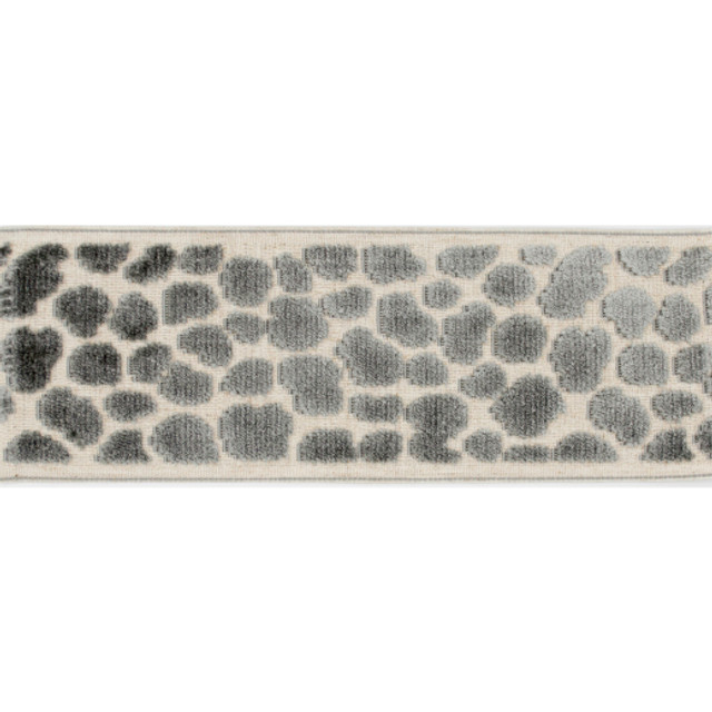 Alpas - Gray by Europatex Designer Fabric Alpas 100% Polyester China See Sample Horizontal: N/A and Vertical: N/A 3.50 inches  - Swanky Fabrics -