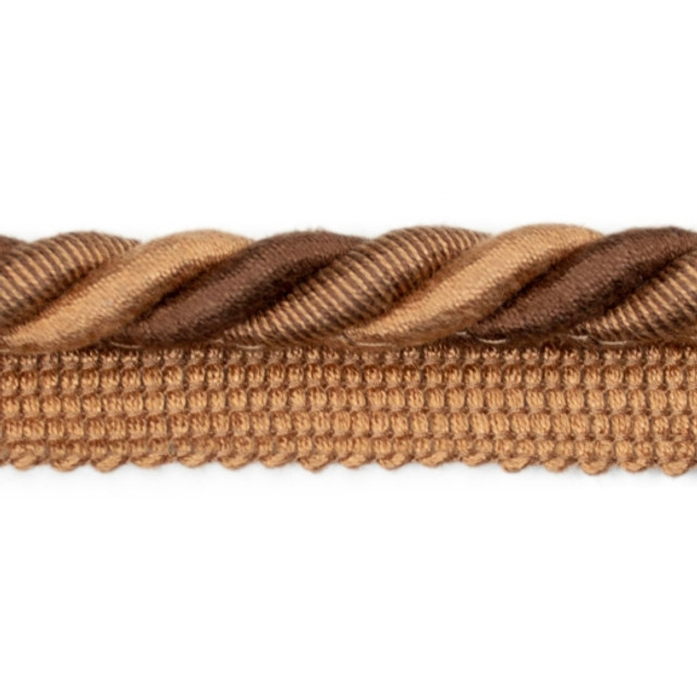 Bowen - Chocolate by Europatex Designer Fabric Bowen 50% Viscose / 50% Cotton China See Sample Horizontal: N/A and Vertical: N/A 0.50 inches  - Swanky Fabrics -