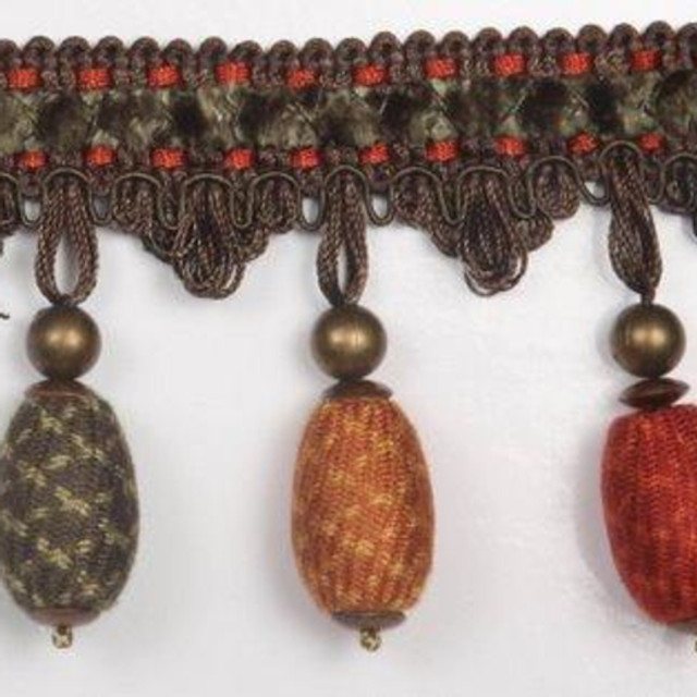 Colmar - Harvest by Europatex Designer Fabric Les Marches 45% Wood / 25% Polyester / 25% Rayon / 5% Plastic China See Sample Horizontal: N/A and Vertical: N/A 3.00 inches  - Swanky Fabrics -