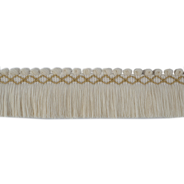 Columbus Cream by Europatex Designer Fabric Avenue Collection 50% Viscose / 50% Cotton China See Sample Horizontal: N/A and Vertical: N/A 2.50 inches  - Swanky Fabrics -