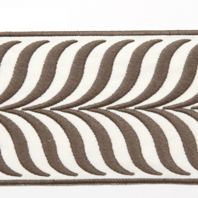 Crest - Fig by Europatex Designer Fabric Crest  China See Sample Horizontal: N/A and Vertical: N/A 3.43 inches  - Swanky Fabrics -