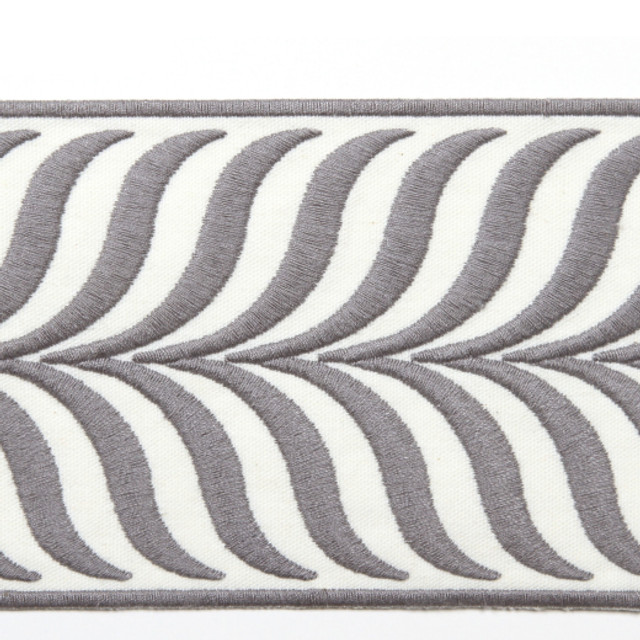 Crest - Shadow by Europatex Designer Fabric Crest  China See Sample Horizontal: N/A and Vertical: N/A 3.43 inches  - Swanky Fabrics -