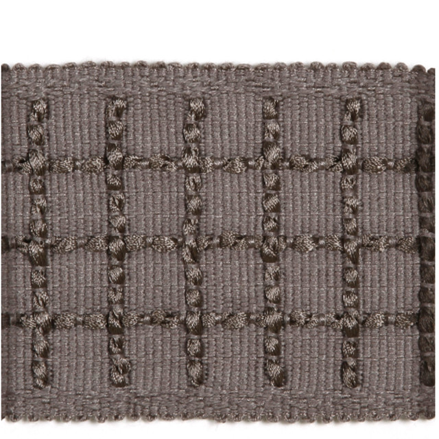 Huanta - Slate by Europatex Designer Fabric Helsinki Collection 100% Polyester China See Sample Horizontal: N/A and Vertical: N/A 3.00 inches  - Swanky Fabrics -