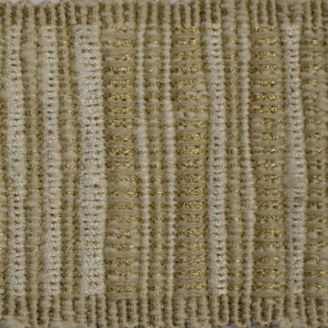 Legacy Tape Quartz by Europatex Designer Fabric Legacy 64% Cotton / 26%Rayon / 5% Linen / 5% Metallic yarns China See Sample Horizontal: N/A and Vertical: N/A 2.50 inches  - Swanky Fabrics -